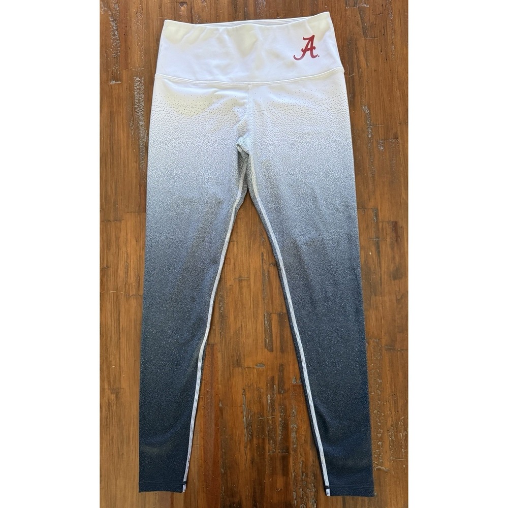 ZooZatz Alabama Crimson‎ Tide Ombre Leggings Womens M NWT High Rise